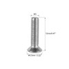 sourcing map Flat Head Machine Screws Phillips Screw Stainless Steel
