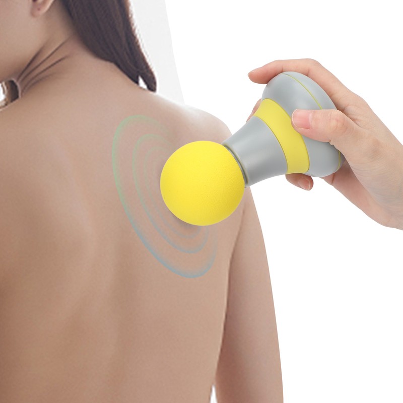 Electric Mini Massager 6 Gears Muscle Relaxation Pain Relieve Cordless