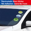Car Windshield Sticker, Windshield Applicator, Clear Window Cling for Car