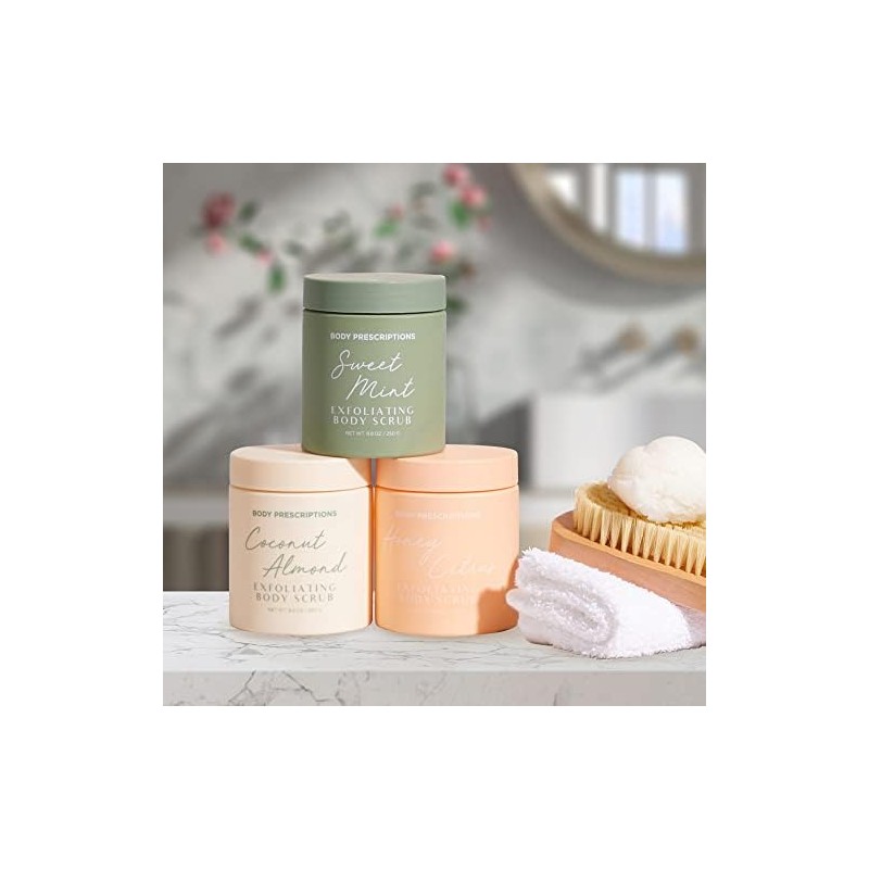 Body Prescriptions- Exfoliante corporal exfoliante limpiador corporal para una piel