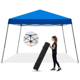 MASTERCANOPY Pop Up Canopy Tent,Outdoor Portable Canopy,Beach Canopy with Wheel Bag(10x10,Blue)