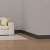 Duzzy Flexible Baseboard Trim, 6 Inch(H) x 20 Feet(L) Peel