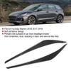 Pair Headlight Eyebrow Trim Eyelid Eyeline Cover Fits for Hyundai
