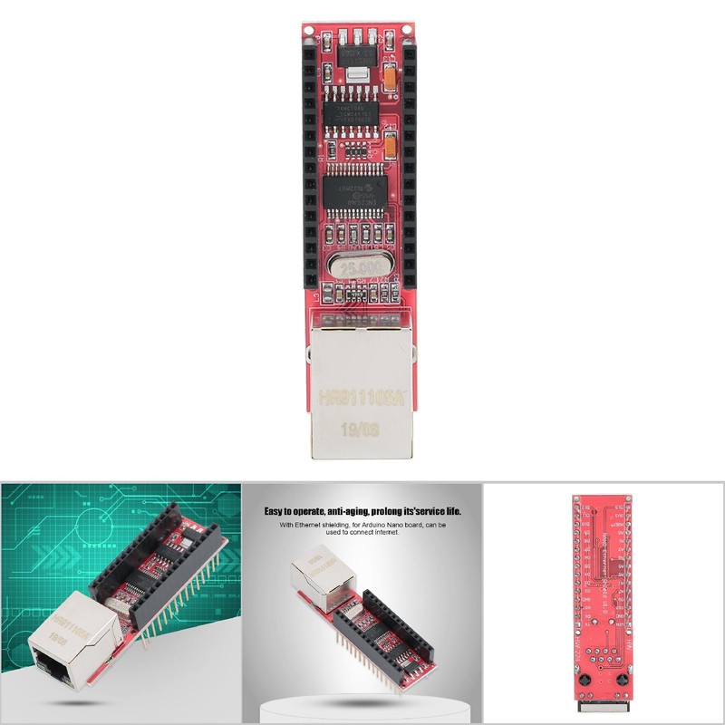 ENC28J60 Ethermet Shield V1.0 Network Module Board for Arduino Nano