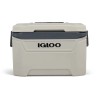 Igloo Bone White and Gray 60-Quart Sunset Roller Cooler -
