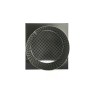 FAMCO Galvanized Steel Hooded Wall Vent w/Screen -Painted 6 inches