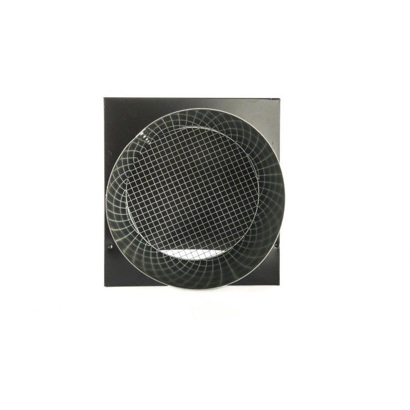 FAMCO Galvanized Steel Hooded Wall Vent w/Screen -Painted 6 inches