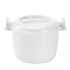 Microwave Rice Cooker Small: Microwave Steamer for Vegetables- Microwave Pressure