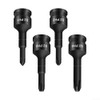 4pcs Bit Socket, 3/8 Inch Cross Screwdriver Bit for IMPACT