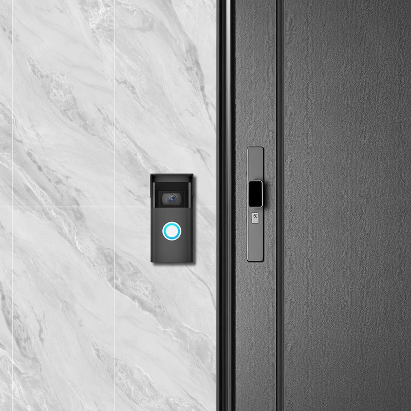 Silicone Skin Cover Compatible with Ring Video Doorbell 2nd Gen