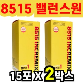 8515 INCREMIX Metabolism 20 billion lactic acid bacteria psyllium husk dietary fiber balance 1 15 packs 2 boxes 8515INCREMIX probiotics / 8515 인크레믹스 대사 200억 유산균 차전자피 식이섬유 밸런스1 15포 2박스 8515INCREMIX 프로바이오틱스