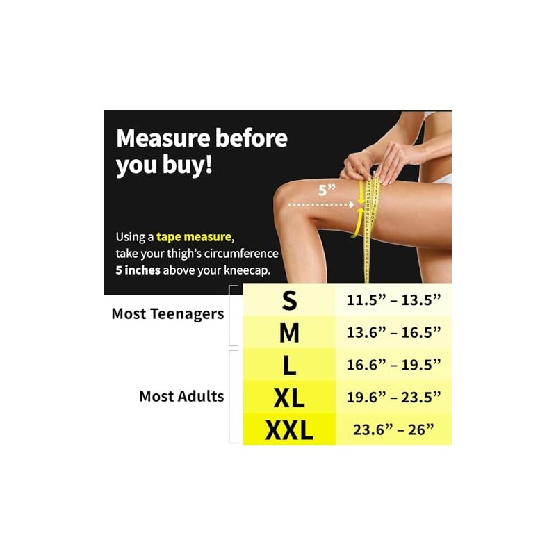 POWERLIX POWERLIX Knee Support for Women/Men, Knee Brace Compression Sleeve