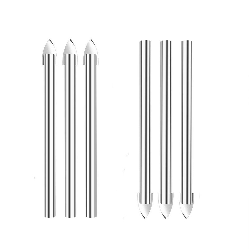 10Pcs Glass Drill Bits For Glass Ceramic Marble Tile Concrete