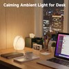 AUGE LIGHT Marble Touch Lamp, Cordless Rechargeable LED Night Light,