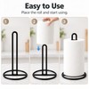 Freestanding Paper Towel Holder for Kitchen – Easy-Access Countertop Roll