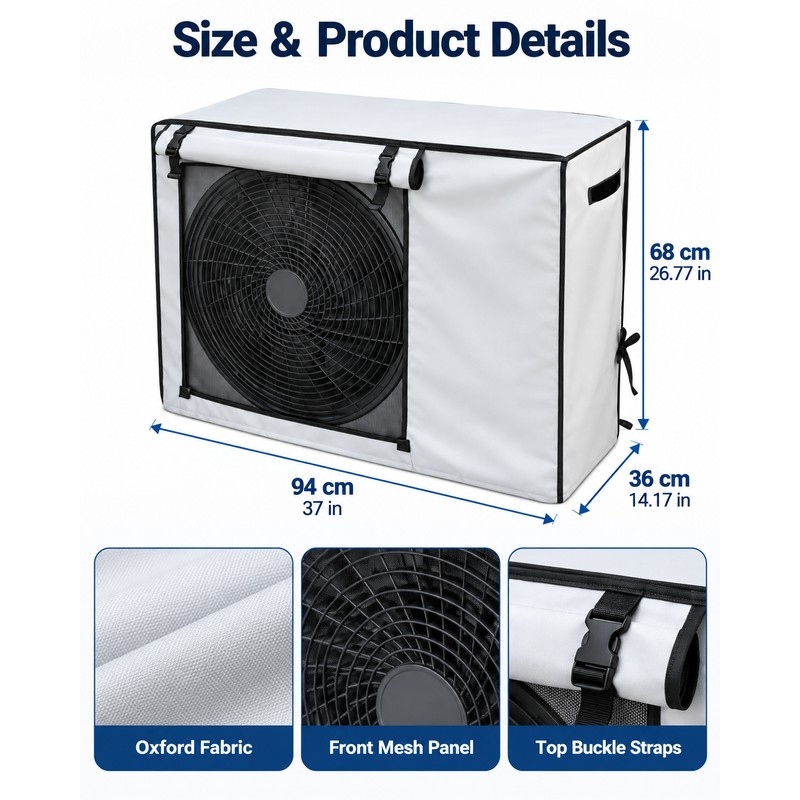 Outdoor Air Conditioner Cover for AC Unit Storage – Waterproof
