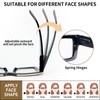 REAVEE 3 Pack Oprah Style Reading Glasses for Women Men,