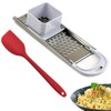 Stainless Steel Spaetzle Maker Noodle Dumpling Maker with Safety Pusher,