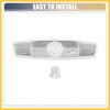 REPAIROCK Bike Reflectors Bicycle Warning Reflector for Bike Bicycle 4.49"x1.10"x0.39"