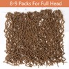 Vemet 8 Packs Faux Locs Soft Locs 36 Inch Crochet