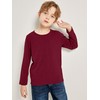 Cooraby 5 Pack Boys Long Sleeve Tees Boys' Long Sleeve