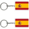 Juego de 2 llaveros con bandera de España (España), España,
