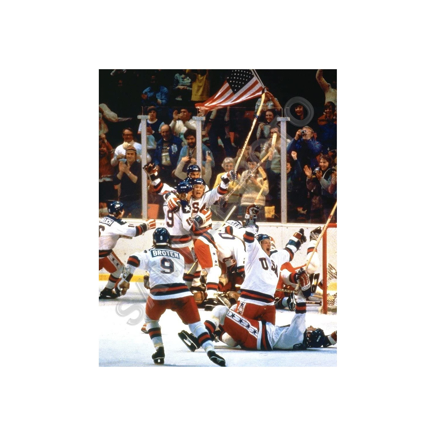 SPORTSPHOTOSUSA 1980 USA Olympic Gold Medal Hockey Team Miracle On Ice ...