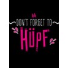 clothinx Dont forget to hüpf, black
