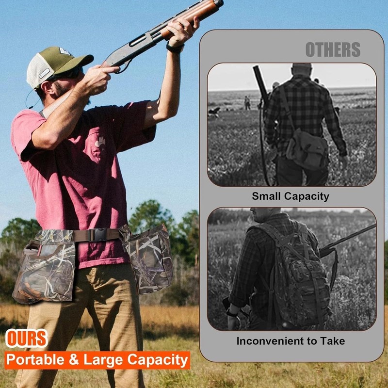 Dove Hunting Belt, Field and Game Belt with Bird Bag,