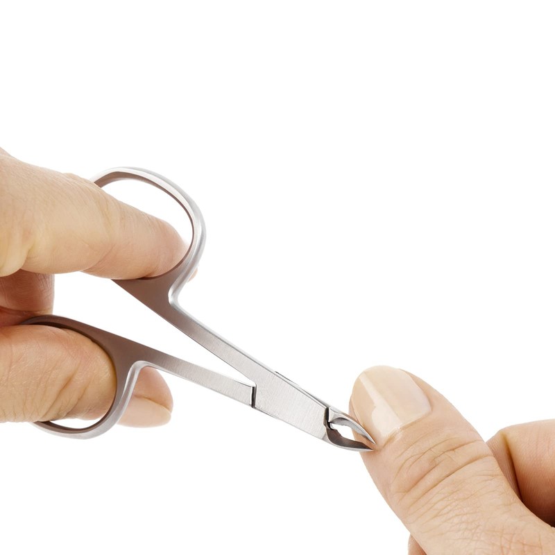 Remos Scissor-Shaped Cuticle Nippers 4 mm Stainless Steel 8 cm