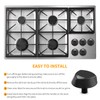 Allstare 72731 700834 Cooktop Knobs Replacement Parts for Dacor Stove