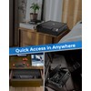 TIGERKING Gun Safe,Biometric Gun Safe for Pistols,Quick Access Pistol Safe
