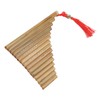 Pan Flute 15 Pipes G Key Chinese Traditional Musical Instrument