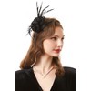 BABEYOND Fascinator Hats for Women Tea Party Hat Kentucky Knot