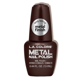 L.A. COLORS Metal Nail Polish, Molten (Coated Bottle) CNL157