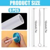 6pcs Replacement Straws for Zak Designs Kelso 15 oz, with