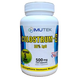 ImuTek Colostrum Powder, 120 Capsules