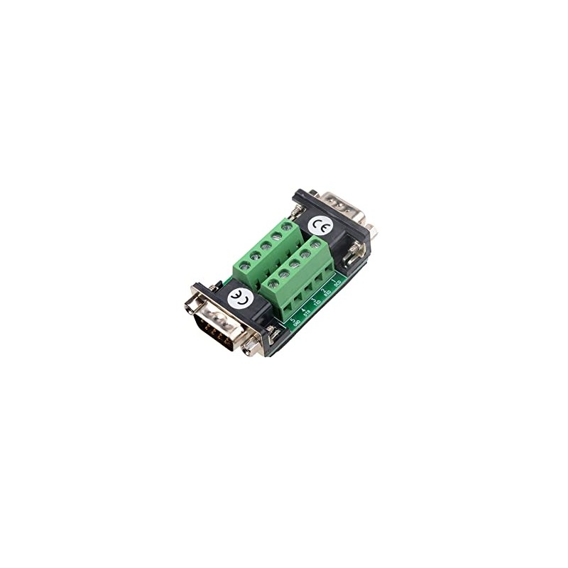 euroharry DB9 D-SUB DB9 Connector, RS232 RS485 CAN RS422 with