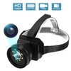 Headlamp Camera 1080P Adjustable IPX4 Waterproof Rechargeable Hands Free Head