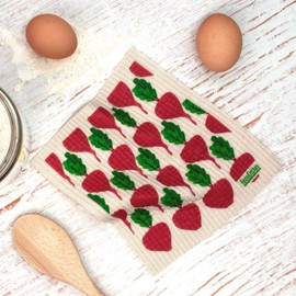 RetroKitchen Swedish Dish Sponge Cloth - Beetroot