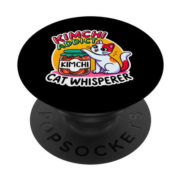 Kimchi Addict Cat Whisperer - Cat Lover & Korean Food