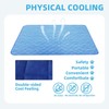 PUPTECK Dog Cooling Mat Pad for Medium Large Dogs, Cooling