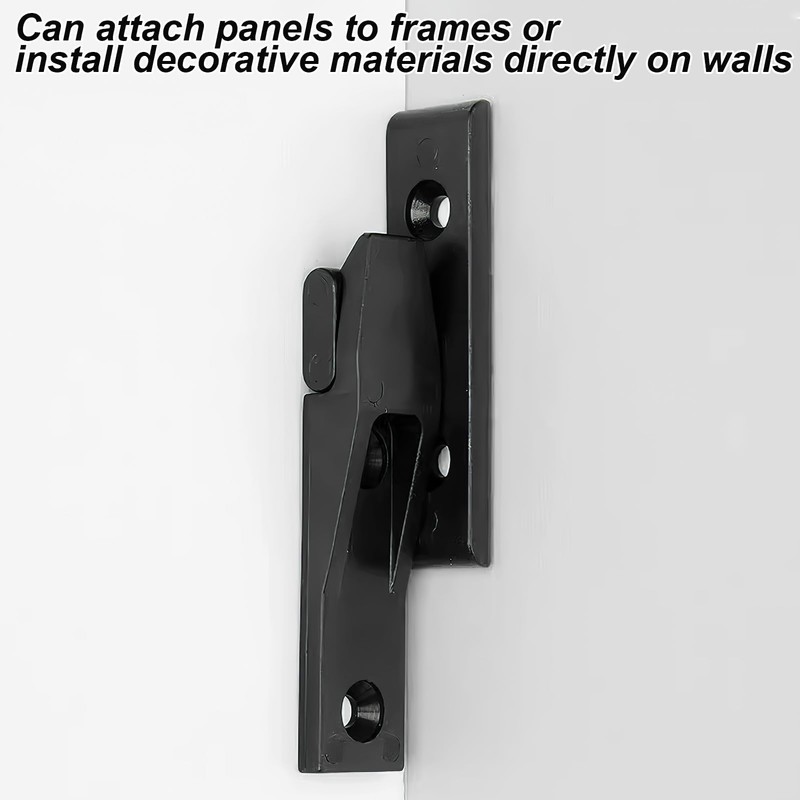 10 PS Bathroom Panel Clips, Fence Panel Clips, Bathroom Base