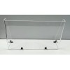 Custom Built LOW PROFILE 25 1/2" Universal boat windshield", 1/4" plexiglass, center console