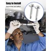 2 Pcs Rear Control Arm Adjusting Bolts Fit for Honda