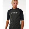 RIP CURL Mens Shock UV Short Sleeve Rash Vest Top