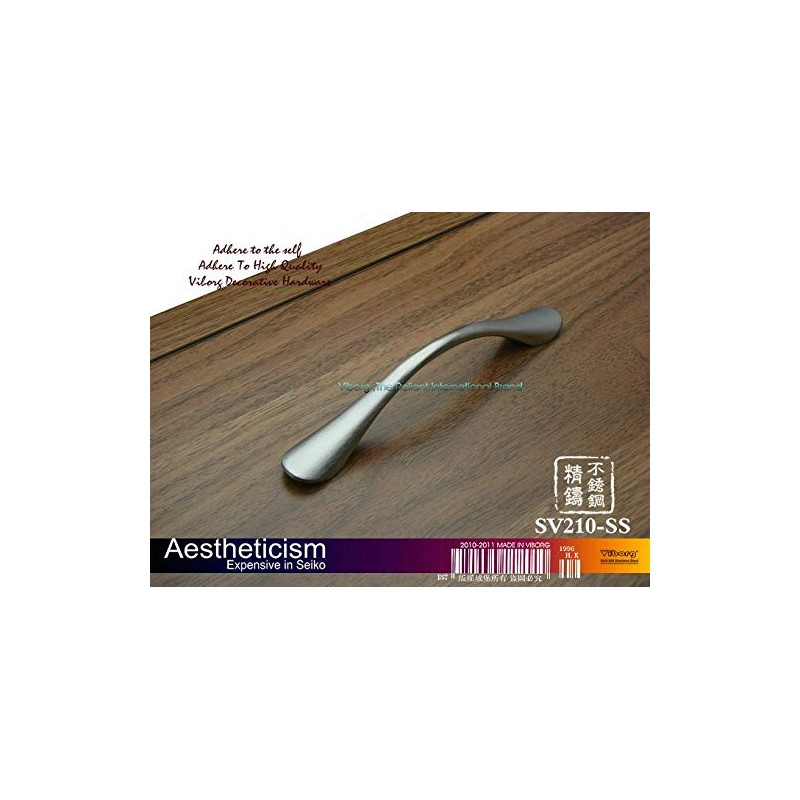 VIBORG (4 Pieces Solid SUS304 Stainless Steel Casting Modern Kitchen