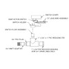 Little Giant ACS-4 In-Line Condensate Drain Overflow Shut-off Switch, 24