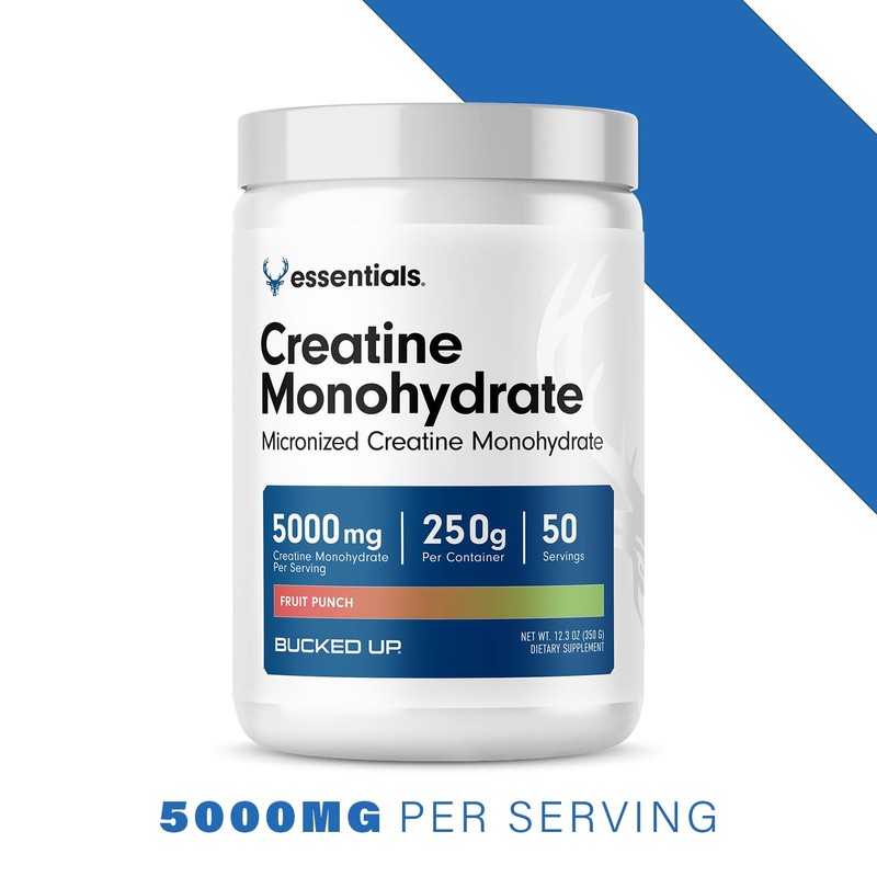 Bucked Up Fruit Punch Creatine for Women and Men -