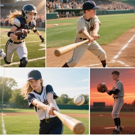 Baseball Softball Belt for Boys Girls Elastic Adjustable Uniform Fastpitch Belts Unisex Youth Size Comfort Fit Black